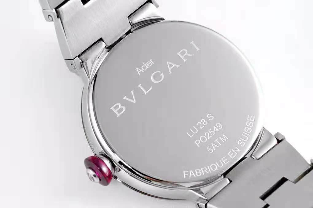 Lvcea MOP Dial in Steel with D1am0nd Bezel