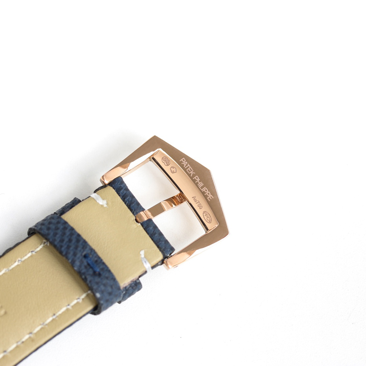 Calatrava 6007 Blue Dial in Rose Gold